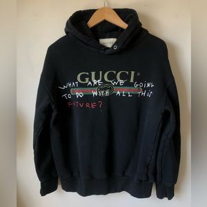 📌SOLD📌 GUCCI SWEATSHIRT LOUNGE HOODIE COCO CAPITÁN FUTURE SMALL AUTHENTIC